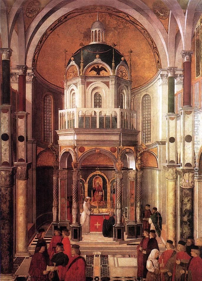 Gentile Bellini The Healing of Pietro dei Ludovici